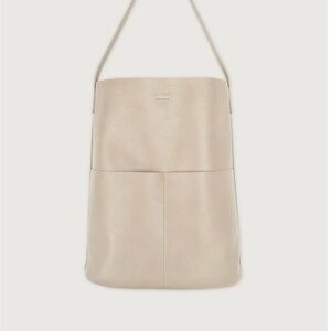 OAK + FORT Beige Tote Bag
